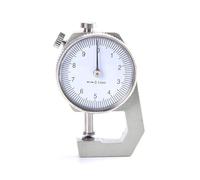 Misuratore di spessore del quadrante da 0-10 mm, misuratore della carta in pelle, tester for in(010MMpointed)