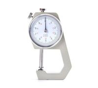 Misuratore di spessore del quadrante da 0-10 mm, misuratore della carta in pelle, tester for in(020MMpointed)