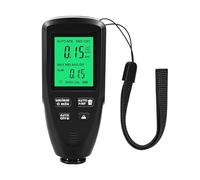 Misuratore di spessore del rivestimento 0-2000UM vernice for auto portatile for Veicolo,Prove non distruttive(Noir)