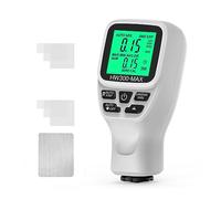 Misuratore di spessore del rivestimento for auto Display LCD Tester for pellicola vernice for 0-2000UM Strumenti misurazione Vernice for autoveicoli, Unità Logica(HW300MAXWhite)