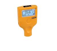 Misuratore di spessore del rivestimento for vernice for auto LS236 LCD a tre colori Doppio schermo Identifica stucco metallico in alluminio ferroso zincato