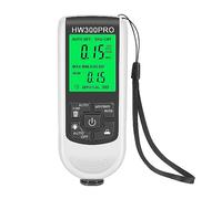 Misuratore di spessore della vernice for auto del tester rivestimento for 0,1 micron / 0-2000um Mini calibro portatile, Unità Logica(White 1)