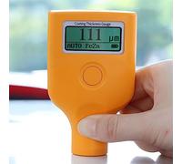 Misuratore di spessore della vernice - Manometro digitale LCD con scheda di regolazione zero, riconoscimento automatico in 0,5 secondi, display retroilluminato a 3 colori per laboratori di pittura