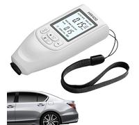 Misuratore di spessore della vernice miglio, calibro di spessore del rivestimento, rilevamento automatico Fe/NFe, tester di profondità della vernice di rivestimento con display LCD e sonda ad