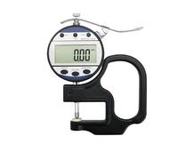 Misuratore di spessore digitale da 0,01 mm e 10 mm con testa di misurazione in ceramica, misuratore di spessore for pellicole di carta e pelle(0-12.7mm point head)