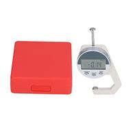 Misuratore di spessore digitale Display a LED portatile Strumento di misurazione ad alta precisione 0 a 25,4 mm per materiale in pelle, tessuto, carta, metallo, alluminio