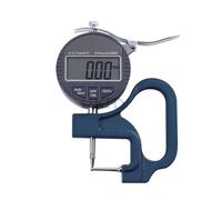 Misuratore di spessore digitale elettronico da 0-10 mm, indicatore di spessore micron a testa rotonda da 0,01 mm, micrometro LCD con lente di misurazione(0-10mm digital)