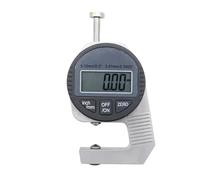 Misuratore di spessore digitale piccolo, 0-10 mm/0,01 mm/pollice, indicatore di spessore digitale tascabile con ampio display LCD(Sharp head)