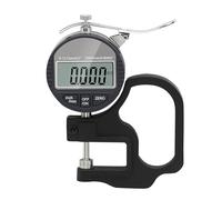 Misuratore di spessore digitale - Risoluzione 0,001 mm, intervallo 0-12,7 mm per misurazioni accurate di carta, pelle, tessuto, pellicola, nastro e filo