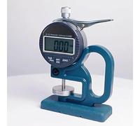 Misuratore di spessore digitale, tester di spessore della schiuma con sonda 30 mm di diametro, risoluzione 0,01 mm, campo di misurazione 0-12,7 mm per spugna, carta, cartone