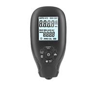 Misuratore di spessore, Display LCD del tester del tester del film della vernice'automobile dello spessimetro del rivestimento for gli strumenti di misurazione delle automobili 0-2000um(Noir)