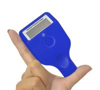 Misuratore di spessore, Misuratore di spessore del rivestimento di vernice 0-2000μm 0,1μm Sonda Fe NFe Misuratore di spessore del film di vernice for auto -20℃ Schermo LCD