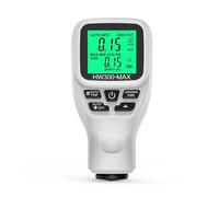 Misuratore di spessore, Misuratore Di Spessore Della Pellicola Vernice Digitale 0-2000UM LCD Automobilistico,per Auto(White)