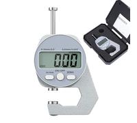 Misuratore di spessore - Misuratore di spessore digitale 0-20 mm | Spessimetro elettronico micrometrico ad alta precisione, conversione unità - Display LCD per lamiera di ferro, gioielli, perline
