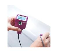 Misuratore di spessore, Misuratore di spessore digitale della vernice LS238 0,0-3500μm Tester for rivestimenti for auto Fe/Al Sonda piccola ad alta precisione