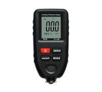 Misuratore di spessore R&D TC100 for pellicole vernice for auto, misuratore FE/NFE, strumento for vernici for a due mani multicolore(Black)