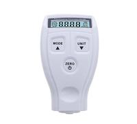 Misuratore di Spessore, Spessimetro for rivestimento auto Tester for pittura LCD Tester for pellicola Strumenti for la misurazione del misuratore di spessore a base di ferro(3)
