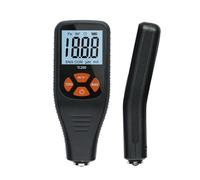 Misuratore di spessore TC200, 0,1 micron/0-1500, misuratore di spessore della pellicola per auto FE/NFE, strumento di verniciatura manuale russo, industriale (nero)