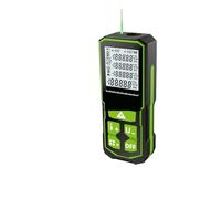 Misuratore di superficie terrestre con navigazione GPS portatile Telemetro a raggio verde Misuratore di distanza digitale 60M/100M/120M Schermo LCD Strumenti di misura Trena multifunzione(100m)