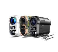 Misuratore di superficie terrestre con navigazione GPS portatile Telescopio Da Golf Telemetro 600M Con Distanziometro For Pin Inclinato Con Blocco A Bandiera For Monoculare Mimetico 1000M(Multifunctio
