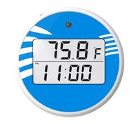 Misuratore di temperatura 'acqua - Termometro galleggiante 1.3, misuratore | di temperatura LCD digitale, sensore intelligente con funzione timer | Calibro galleggiante per bagno di gl