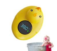 Misuratore Di Temperatura Del Bagno - Manometro Per Acqua Digitale Da 9 Cm, Termometro Per Chip Intelligente, Monitor Della Vasca Da Bambino Sicuro, Display Di Lettura Facile | Bambino Accurato Per La