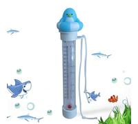 Misuratore di temperatura del pool | di temperatura a piscina galleggiante, calibro cartone animato per tester preciso per la doccia per la casa di famiglia interna da esterno per la casa