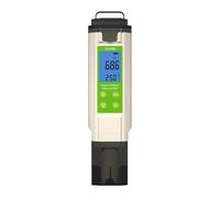 Misuratore di temperatura del sale Tester dell'acqua digitale per idroponica Portatile Portatile Retroilluminato Tester digitale Display Piscine Temp Acquari Idroponica Salinità accurata