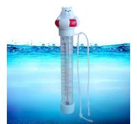 Misuratore di temperatura della piscina - di temperatura della piscina galleggiante, calibro cartone animato tester preciso per la doccia per la casa di famiglia per interni all'aperto