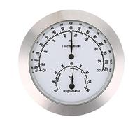 Misuratore di temperatura dell'umidità, termometro rotondo per chitarra, igrometro per violino e chitarra (oro argento) misuratore di temperatura dell'umidità