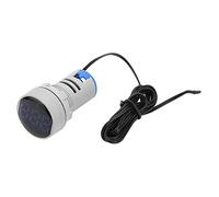 Misuratore di temperatura digitale Indicatore termometro LED Alimentazione CA da 50 V a 380 V Misurazione accurata per uso commerciale industriale Bianco Rosso Giallo Verde Blu (Blu)