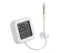 Misuratore di temperatura digitale per acquario con 0. sonda di precisione e fusibile per serbatoi d'acqua dolce e salata, compatibile con forMI Home (acqua di mare 1 m)