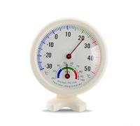 Misuratore di temperatura e umidità per interni ed esterni con scala chiara per 30C a 50C e letture da 20 a 100 RH