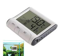 Misuratore di temperatura per acquario - Digitale Preciso - Termostato elettronico per acquari | Display LED Digitale Monitor Preciso per Acquari Di Acqua Salata E Betta Gamberetti Rettili