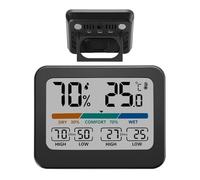 Misuratore di temperatura per interni, ampio display colorato, indicatore di temperatura ambiente, per camera da letto, cameretta dei bambini, guardaroba, veicoli a motore, luogo di lavoro e