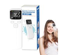 Misuratore di temperatura senza contatto, misuratore di temperatura a infrarossi | Indicatore di temperatura frontale a LED senza contatto | Termografo digitale a lettura rapida con display ad alta