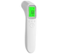 Misuratore di temperatura - Termometro digitale per esseri, monitor della temperatura senza contatto | Termometro affidabile per dispositivo di temperatura, termografo elettronico portatile accu