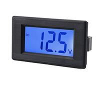 Misuratore di tensione a corrente continua a due fili Display LCD a cristalli liquidi, voltmetro digitale 4-30V ad alta precisione con protezione inversa