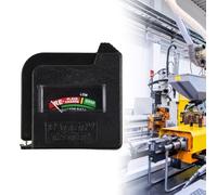 Misuratore di tensione della batteria per 1 5V e 9V celle Pratico strumento per controlli rapidi della batteria