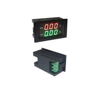 Misuratore di tensione e corrente digitale a LED, voltmetro amperometro DC 50A, monitor di tensione DC 0-100V, voltmetro amperometro, include shunt 50A 75mV(Black cover)