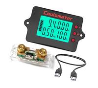 Misuratore di tensione e corrente multifunzione da 100 A con display retroilluminato, multimetro digitale compatto, tensioni di corrente energetica