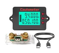 Misuratore di tensione e corrente multifunzione da 100 A con display retroilluminato, multimetro digitale compatto, tensioni di corrente energetica