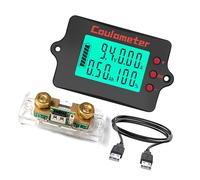 Misuratore di tensione e corrente multifunzione da 100 A con display retroilluminato, multimetro digitale compatto per monitoraggio dell'energia, voltmetro digitale