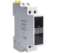 Misuratore di tensione for ferrovia AC 80-500V monofase trifase modulare voltmetro indicatore LED display digitale rilevatore NV-1P NV-3P(NV-1P)