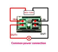 Misuratore di tensione LCD IPS multifunzione 9 in 1 con voltmetro e amperometro da 20 A