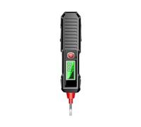 Misuratore di tensione, Penna For Test Di Tensione Intelligente Con Display Digitale, Rilevatore Punto Interruzione Del Filo Sotto, Strumento Portatile For Il Rilevamento Dei Fili(Black)