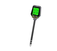 Misuratore di Terreno Misuratore di PH e EC Multifunzionale 6 in 1 for Terreno, Fattoria, Giardino, Test di fertilità, umidità, Monitor della Luce Solare