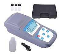 Misuratore di torbidità da laboratorio, precisione luce diffusa a 90° 0,1 con retroilluminazione, campo di misura 0-200 NTU, misuratore di torbidità portatile, torbidimetro portatile per piscine,