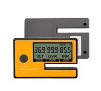 Misuratore di trasmissione for auto a pellicola solare 3 in 1 Calibrazione automatica tinta digitale Rilevamento IR UV VL Alta sensibilità