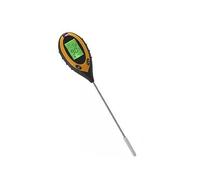 Misuratore Di Umidità 4 in 1 Tester del misuratore di pH del suolo Tester del suolo PH Misuratore di umidità Temperatura Misurazione intensità della luce solare Analisi Test di acidità del suolo